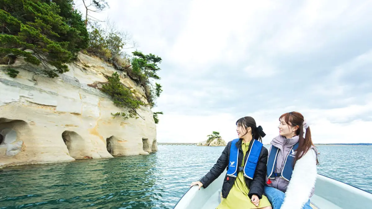 若旦那の案内でめぐる松川浦クルーズ
